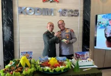 TNI-Polri Solid, Kapolres Ngada Tegaskan Sinergitas Kunci Jaga Kamtibmas