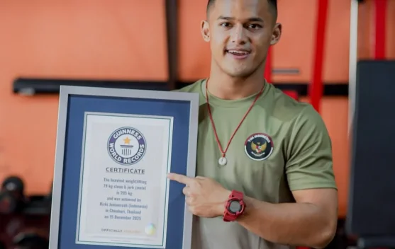 Rizki Juniansyah Pecahkan Dua Rekor Dunia