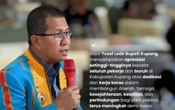 Bupati Kupang Apresiasi Pekerja di Hari Buruh 2026