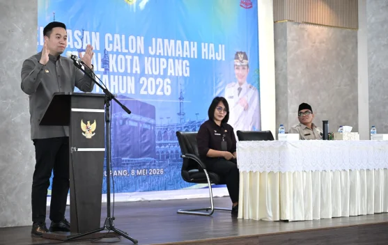 Pemerintah  Kota Kupang Melepas Calon  Jemaah Haji  2026