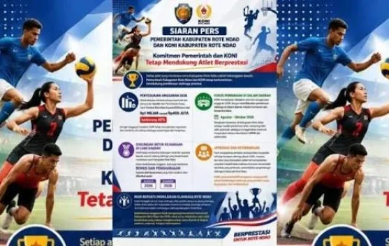 KONI Rote Ndao Prioritaskan Pembinaan Atlet Daerah