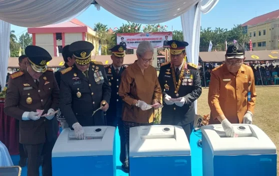 BOTASUPAL NTT Musnahkan 1.723 Uang Palsu di HUT Bhayangkara dan BI