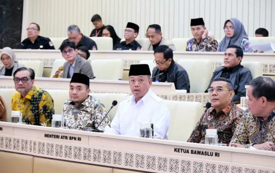 Mentri Nusron Laporkan Realisasi Anggaran ATR/BPN 2025 Capai 95,73 Persen
