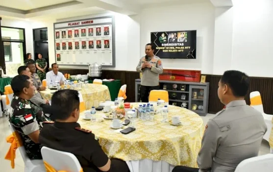 Kapolda NTT Sinergitas Memperat Perhubungan Penegak Hukum