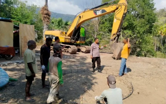 Pembangunan Jembatan Bimanus I di Amfoang Mulai Dikerjakan