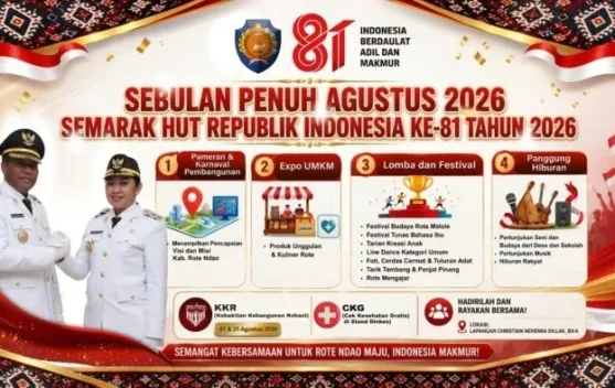 Pemkab Rote Ndao Gelar Semarak HUT RI