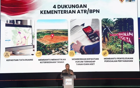 ATR/BPN Siapkan 4 Instrumen Pertanahan Dukung Ketahanan Energi