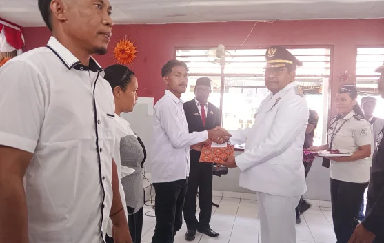 Sebanyak 204 Warga Binaan Lapas Waingapu Terima Remisi HUT RI