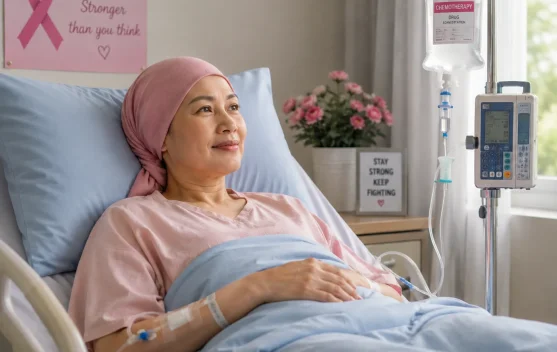 Kuat Menghadapi Kemoterapi, Teguh Melawan Kanker Payudara