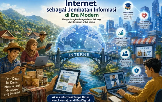 Internet sebagai Jembatan Informasi di Era Modern