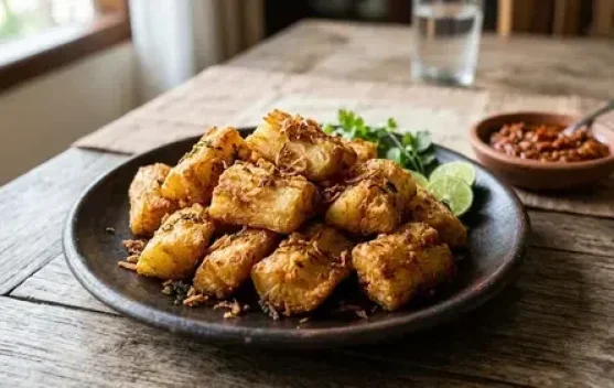 Resep Singkong Goreng Kalasan Gurih Manis yang Renyah
