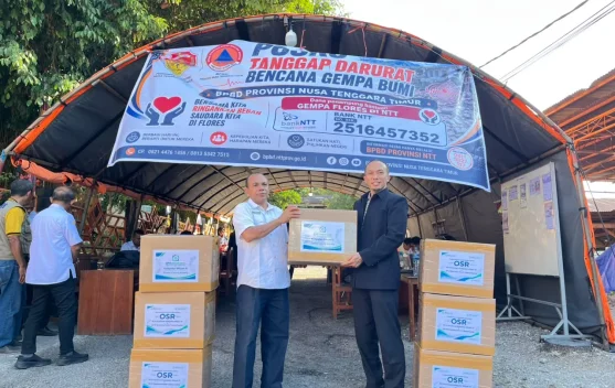 BPJS Kesehatan Salurkan 70 Paket Bantuan untuk Korban Gempa Flores