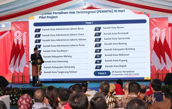 Mulai 17 Agustus, Balik Nama Sertipikat Ditargetkan selesai Maksimal 10 Hari