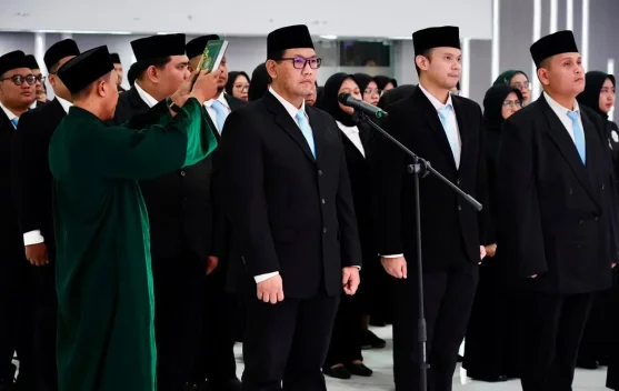 Lantik 1.361 Pejabat, Sekjen ATR/BPN Dorong SDM Jadi Motor Penggerak Perubahan