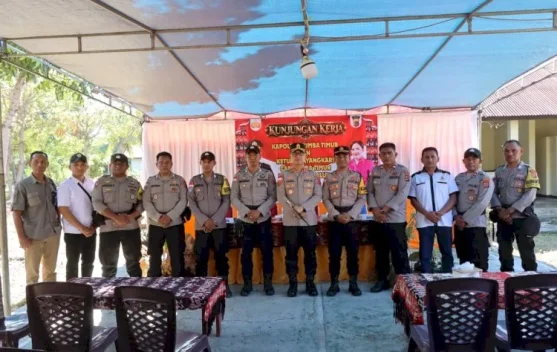 Kapolres Sumba Timur Tekankan Tiga Pesan Penting kepada Personel Polsek Umalulu