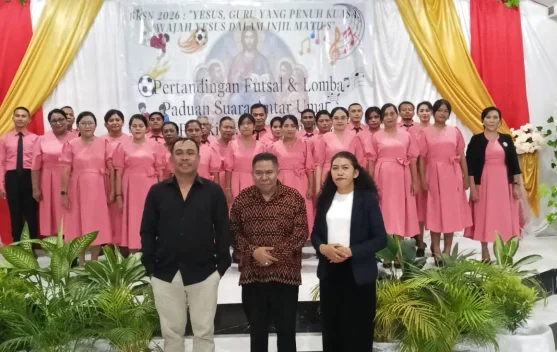 KUB Keluarga Kudus Nazaret Pertahankan Juara Lomba Paduan Suara