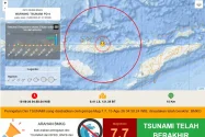 Peringatan Tsunami Berakhir, BMKG Catat 37 Gempa Susulan di NTT