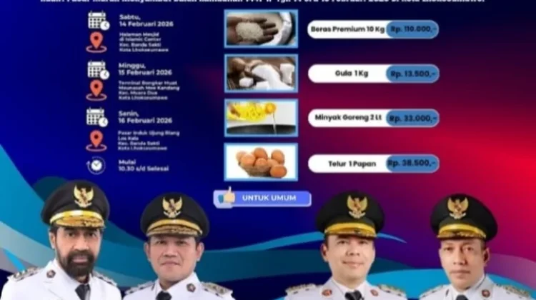 Pasar Murah Berakhir Besok di Pasar Induk Ujong Blang