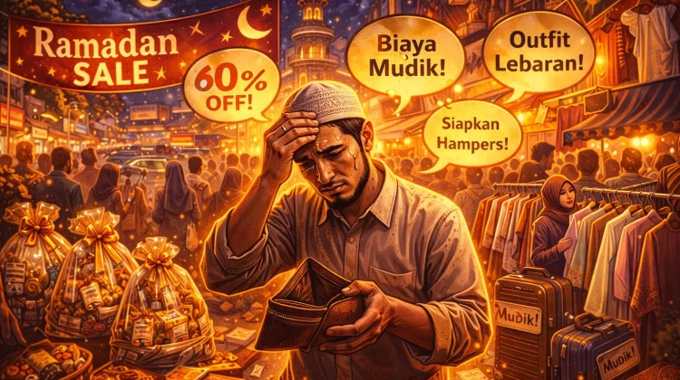 Budaya Konsumtif jelang Ramadan, Tekanan Ekonomi di Balik Spiritualita