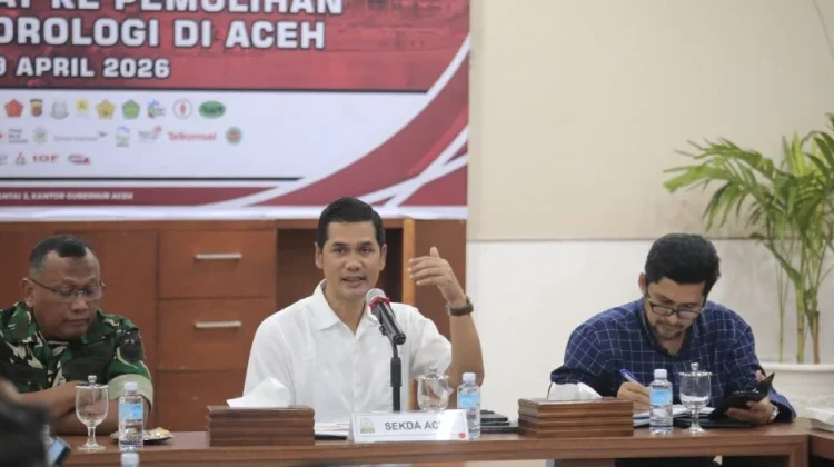 Sekda Aceh Instruksikan Percepatan Huntara Harus Siap sebelum Ramadhan