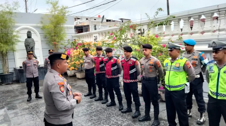 Polres Lhokseumawe Amankan Pelaksanaan Ibadah Imlek
