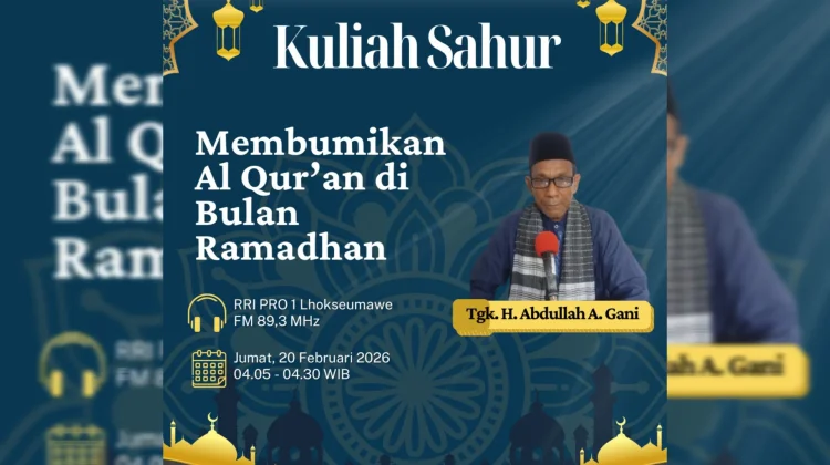 Pesan Tgk Abdullah A. Gani Mengenai Pedoman Hidup