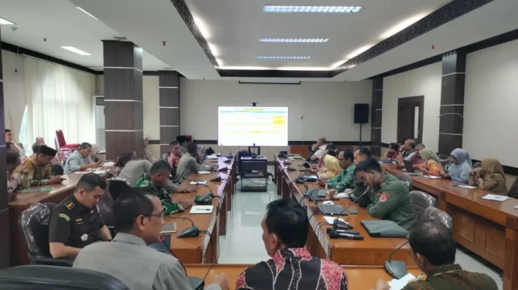 Pemkab Aceh Utara dan Tim Satgas Bahas Percepatan Pemulihan