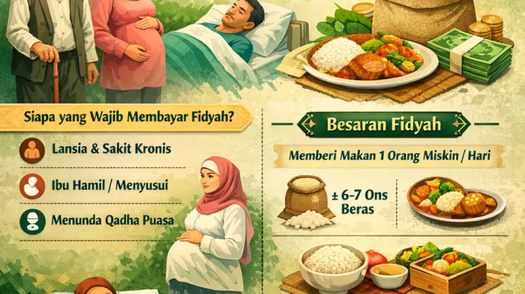 Inilah Ketentuan Pembayaran Fidyah Puasa Ramadhan