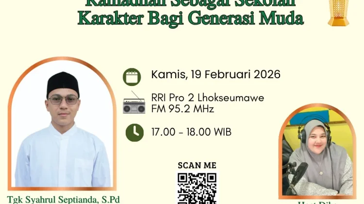 Ramadhan, Sekolah Karakter Generasi Muda di RRI Pro2