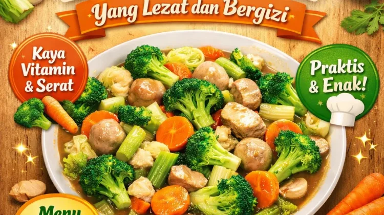 Jadikan Menu Capcay Brokoli Menu Berbuka