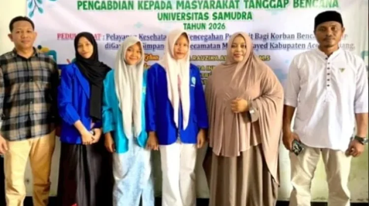 Peduli Sehat, Unsam Langsa Bantu Korban Banjir Aceh Tamiang