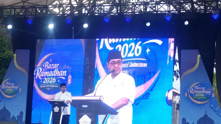 Menteri Ekraf Resmikan Bazar Ramadhan 2026 di Lhokseumawe