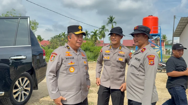 Tim Lemdiklat Polri Tinjau Pengabdian Mahasiswa STIK-PTIK Angkatan 83/WPS