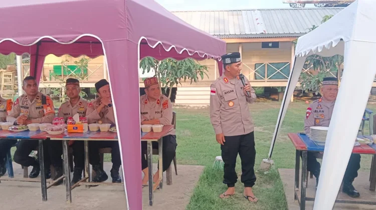 Kapolres Lhokseumawe Buka Puasa Bersama Personel BKO Brimob Polda Kaltim