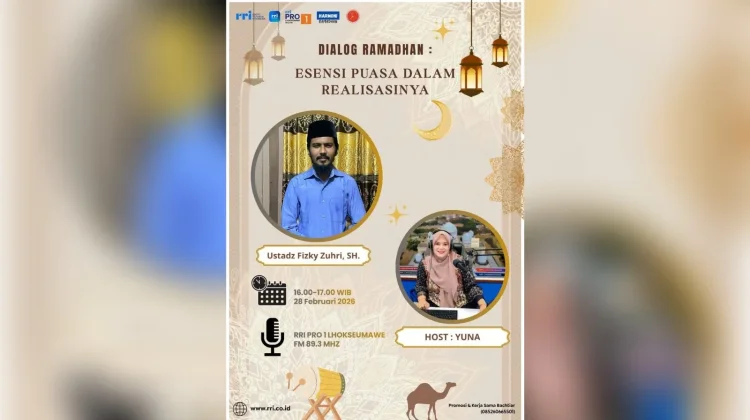 Dialog RRI Bahas Makna Spiritual Puasa Ramadhan