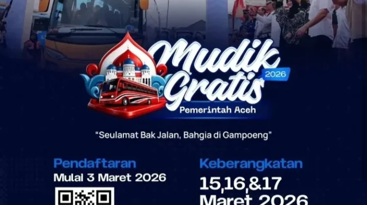 Mudik Gratis Aceh 2026 Resmi Dibuka