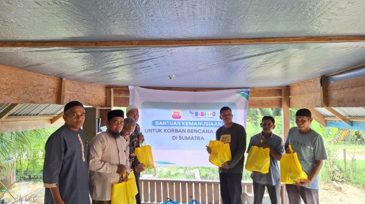 Rumah Tahfidz Bustanul Musthafa dan Mahasiswa Salurkan Bantuan Bencana