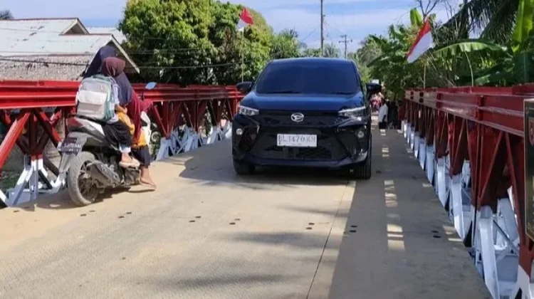 Jembatan Harapan Warga Diserahkan, Akses Terbuka dan Ekonomi Kembali Bergerak