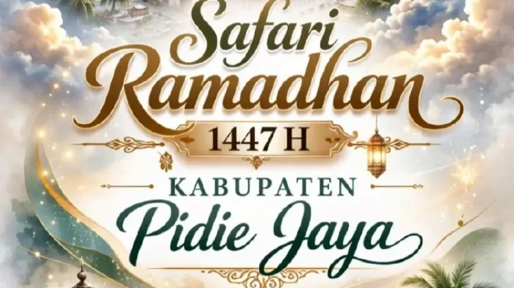 Safari Ramadhan, Pemkab Pidie Jaya Salurkan Bansos Rp975 Juta untuk 76 Masjid