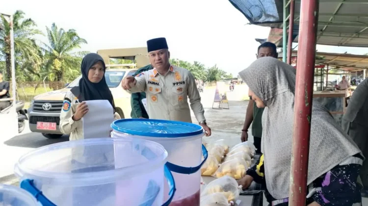 Langgar Seruan, Satpol PP-WH Aceh Utara Tegur Padagang Takjil
