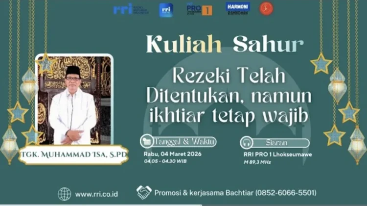 Rezeki Sudah Terukur, Ikhtiar Menjadi Kewajiban Utama Manusia