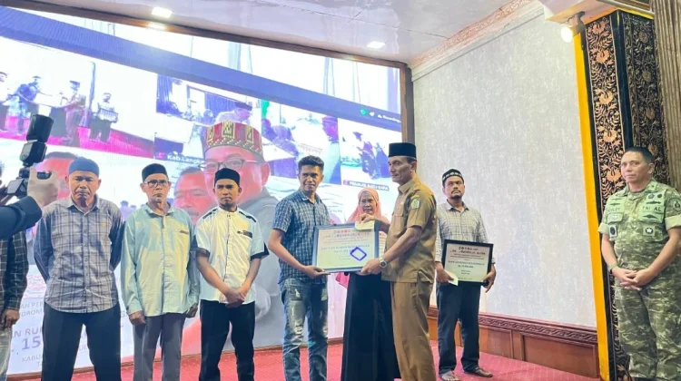 Pemerintah Pusat Salurkan Bantuan Bagi Korban Hidrometrologi tahap II Aceh Utara