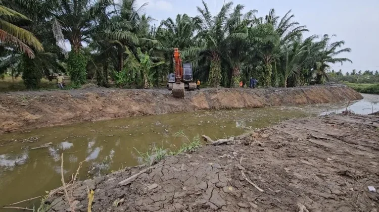 Cegah Banjir, Pemko Lhokseumawe Lakukan Normalisasi Sungai