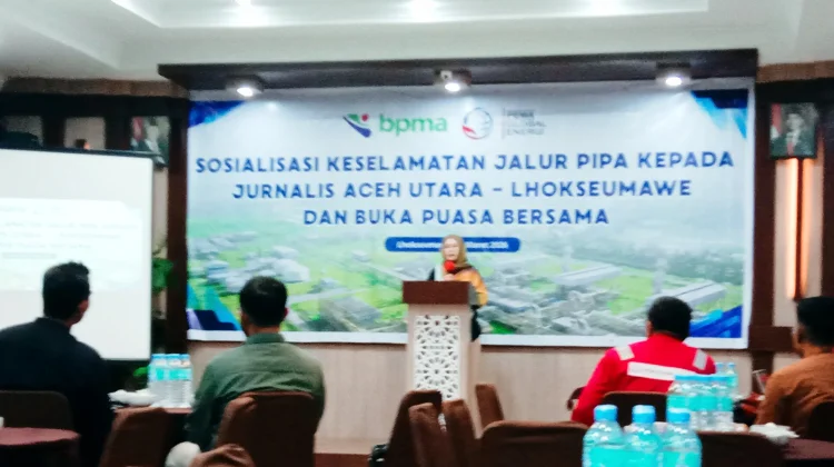 PGE Sosialisasi Keselamatan Jalur Pipa Kepada Jurnalis Pase