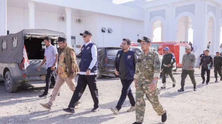 Pemkab Pidie Jaya Bersama DPR RI Percepat Penanganan Sungai Merdu dan Huntara