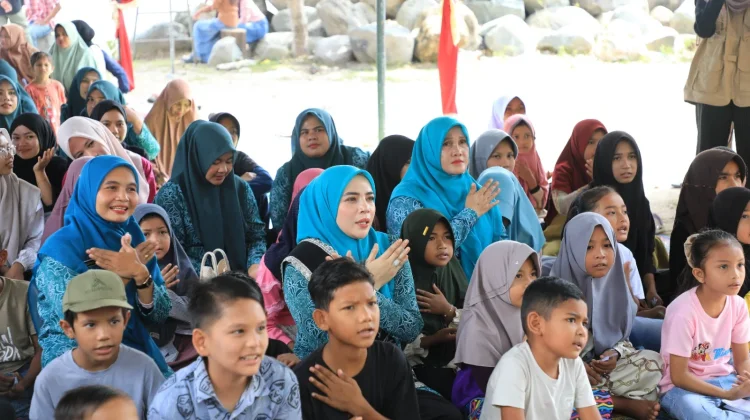PKK Lhokseumawe dan PAG Pulihkan Trauma Anak
