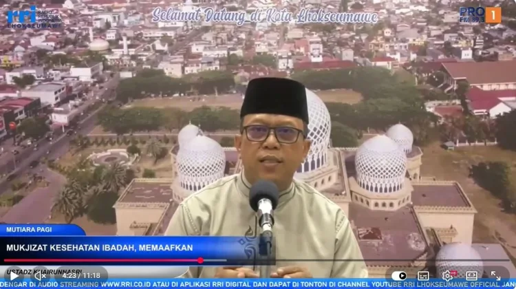 Ustadz Khairunnasri : Pentingnya Menata Ibadah Batin Dengan Ikhlas Meminta Maaf