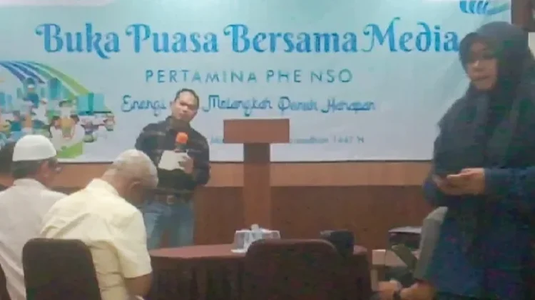 PHE NSO Buka Puasa Bersama Jurnalis Aceh Utara- Lhokseumawe
