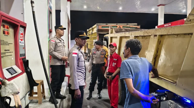 Polres Lhokseumawe Antisipasi Panic Buying BBM di SPBU