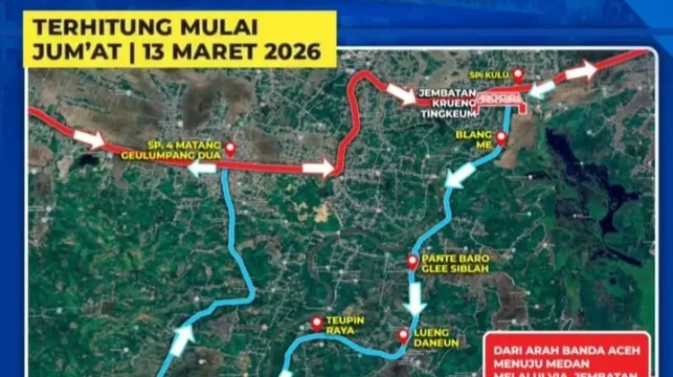Mulai 13 Maret Akses Dua Jembatan Bireuen Dibatasi